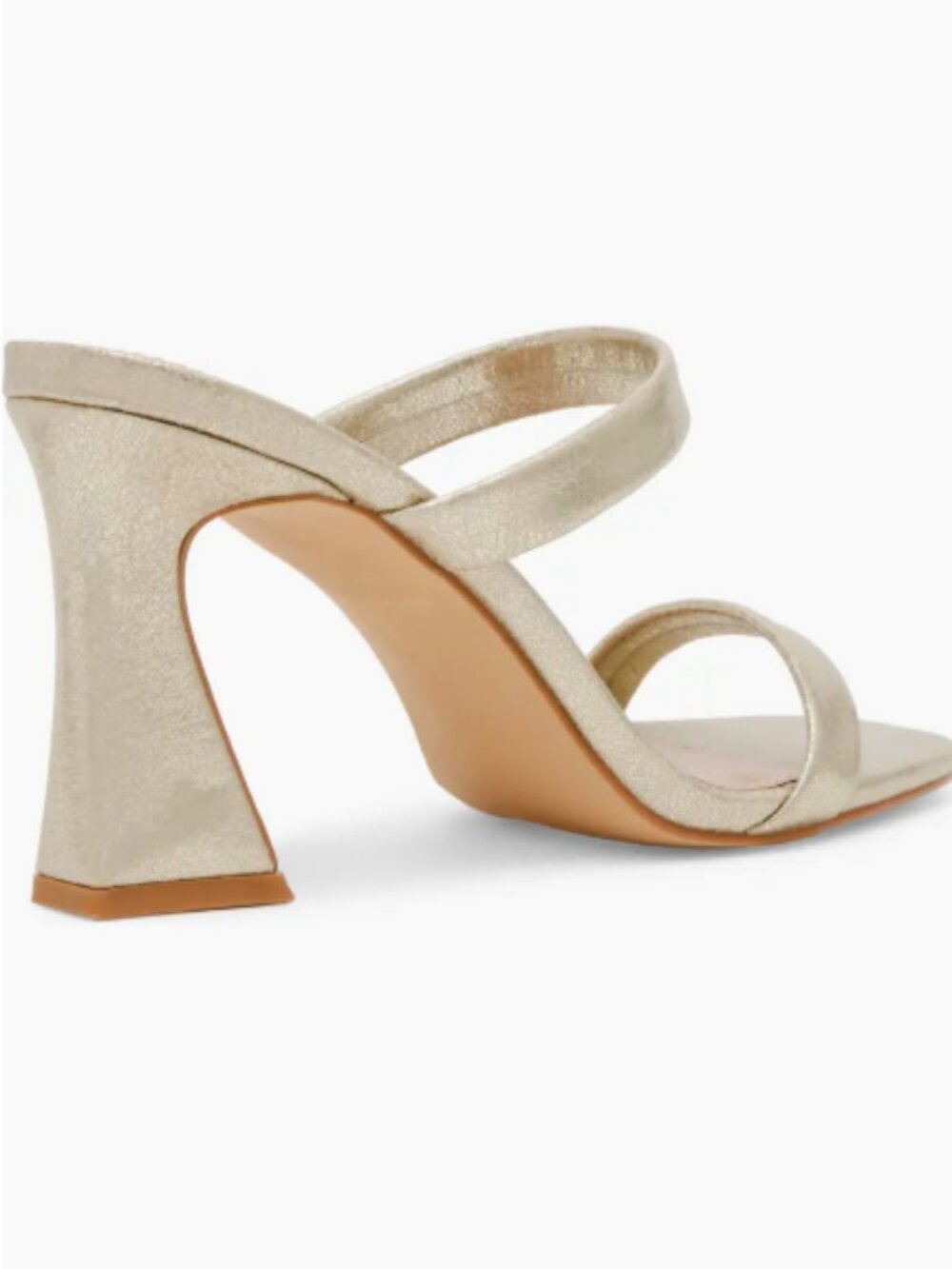 DV by Dolce Vita Yorke GOLD Block Heel Sandal (Women's 11) NEW - Picture 2 of 7